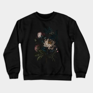 Victorian Roses Still Life Crewneck Sweatshirt